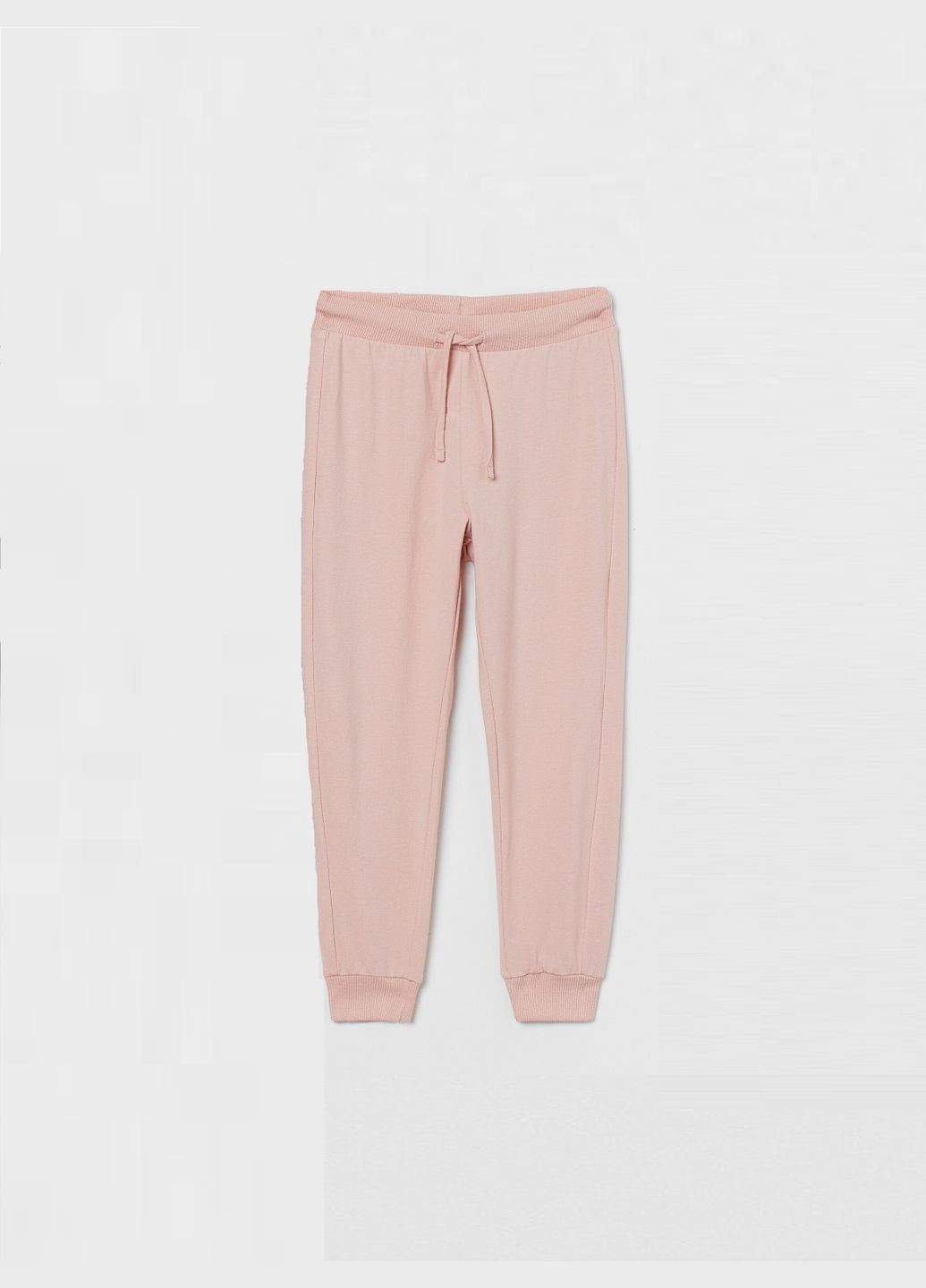 Светло-розовые спортивные демисезонные брюки H&M