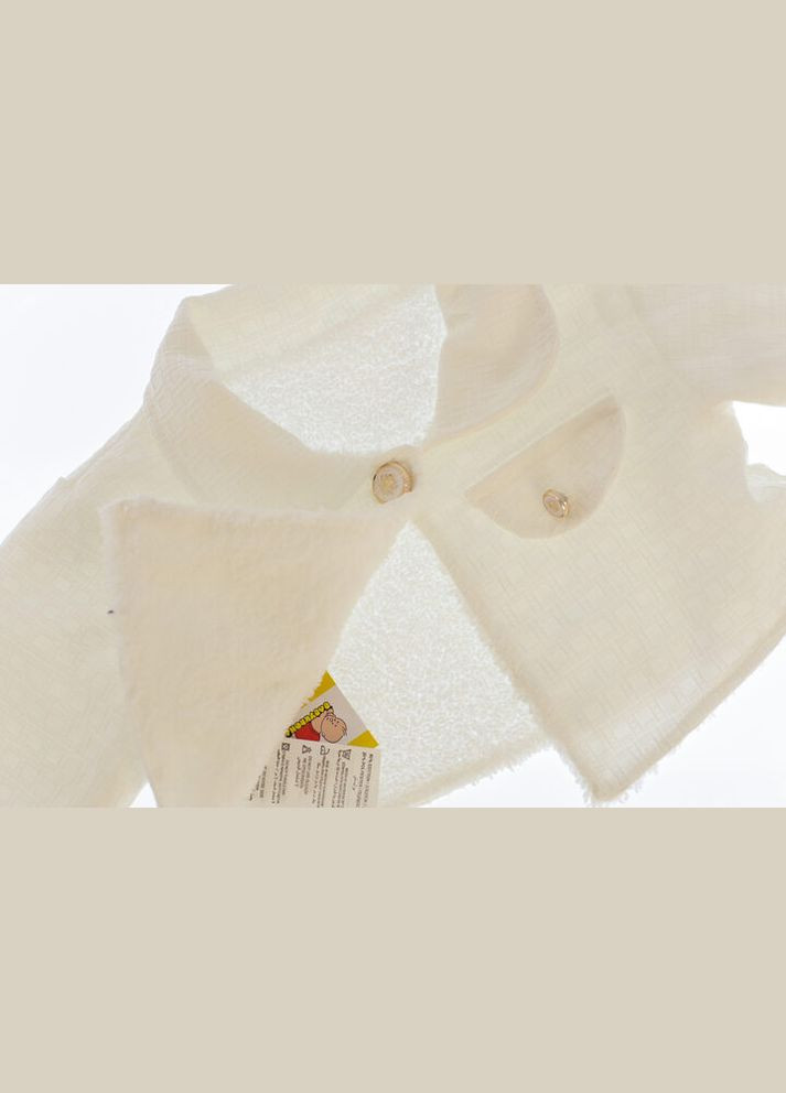 Бежева сукня ошатна з болеро трикотажна персикова 104 см (35422) BABYKROHA (323469254)