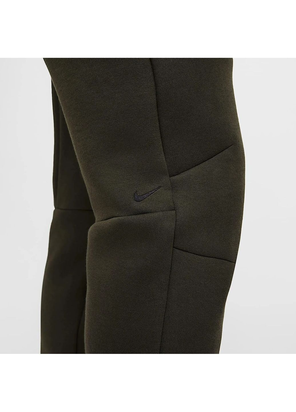 Штани чоловічі Tech Fleece Black/Olive Nike (365961293)