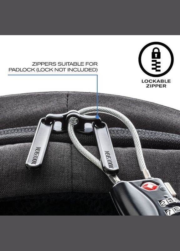Городской рюкзак Анти-вор Bobby Hero Small Grey (P705.702) XD Design (322200493)