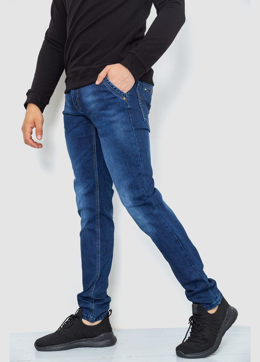 Синие демисезонные джинсы мужские 182R1104 Ager