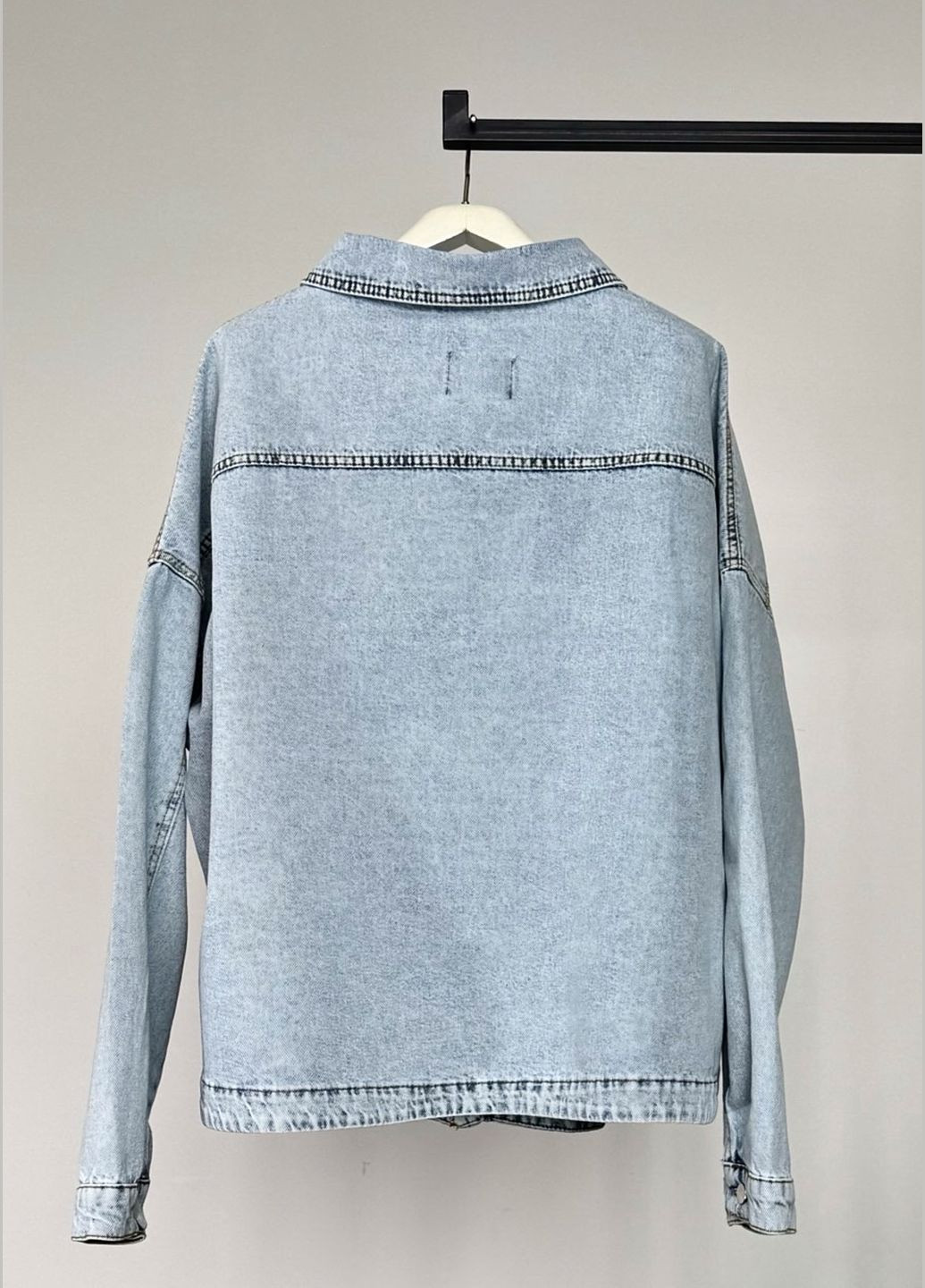 Топовий джинсовий жакет-куртка відміної якості No Brand (332649992)