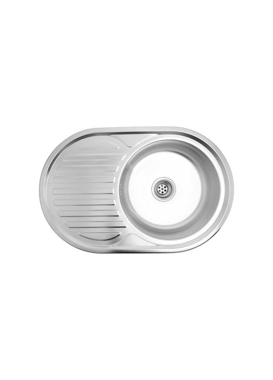 Мийка для кухні з харчової нержавіючої сталі AISI 201 -D7750-16-06V WAL (313619010)