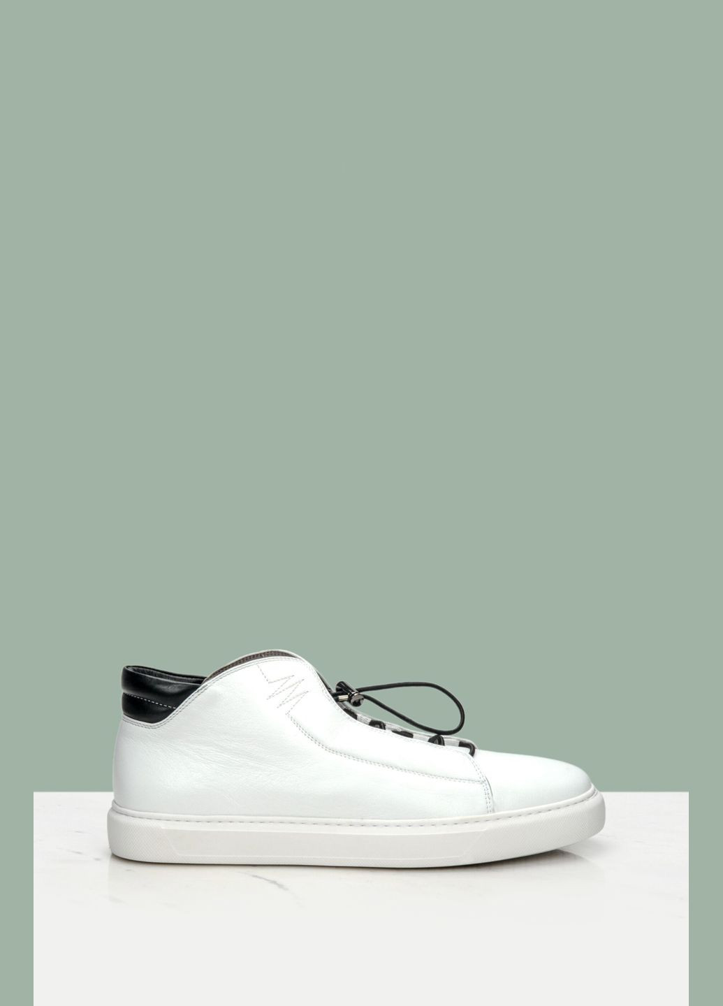 Белые осенние ботинки, цвет белый Estro