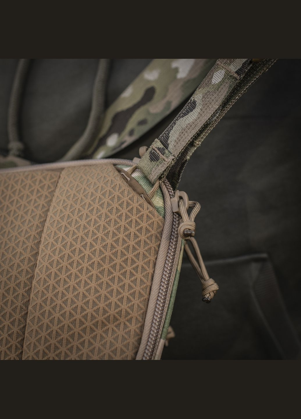 Сумка Sphaera Hex Hardsling Bag Large с липучкой Elite Multicam M-TAC (303262779)