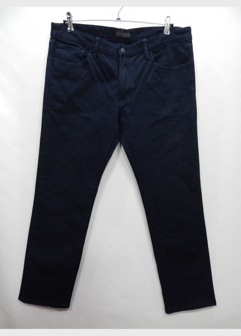 Джинси чоловічі завужені jeans оригінал (37X28) 074DGM (тільки в зазначеному розмірі, тільки 1 шт.) Uniqlo (318447087)