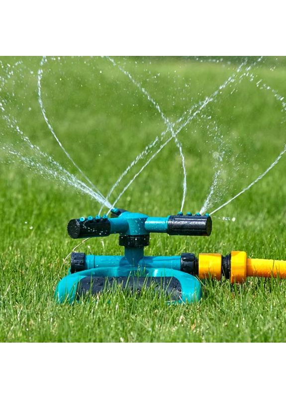 Насадка розпилювач для поливу газону розбризкувач, що обертається на 360 градусів садова форсунка для поливу рослин (NR176) No Brand (361029046)