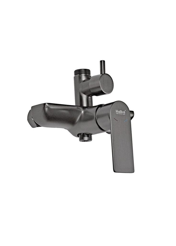 Душевая колонна со смесителем и удлинителем в комплекте Alex 003-J Graphite (HB3996) Haiba (322004738)