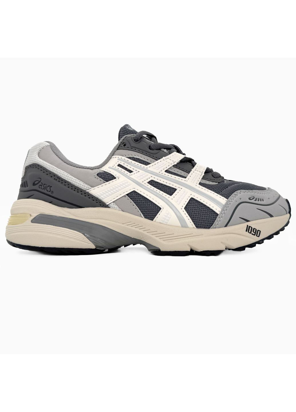 КРОССОВКИ ЖЕНСКИЕ ASICS GEL-1090 GREY / BEIGE АСИКС ГЕЛЬ 1090 No Brand серые демисезоны (368854950)