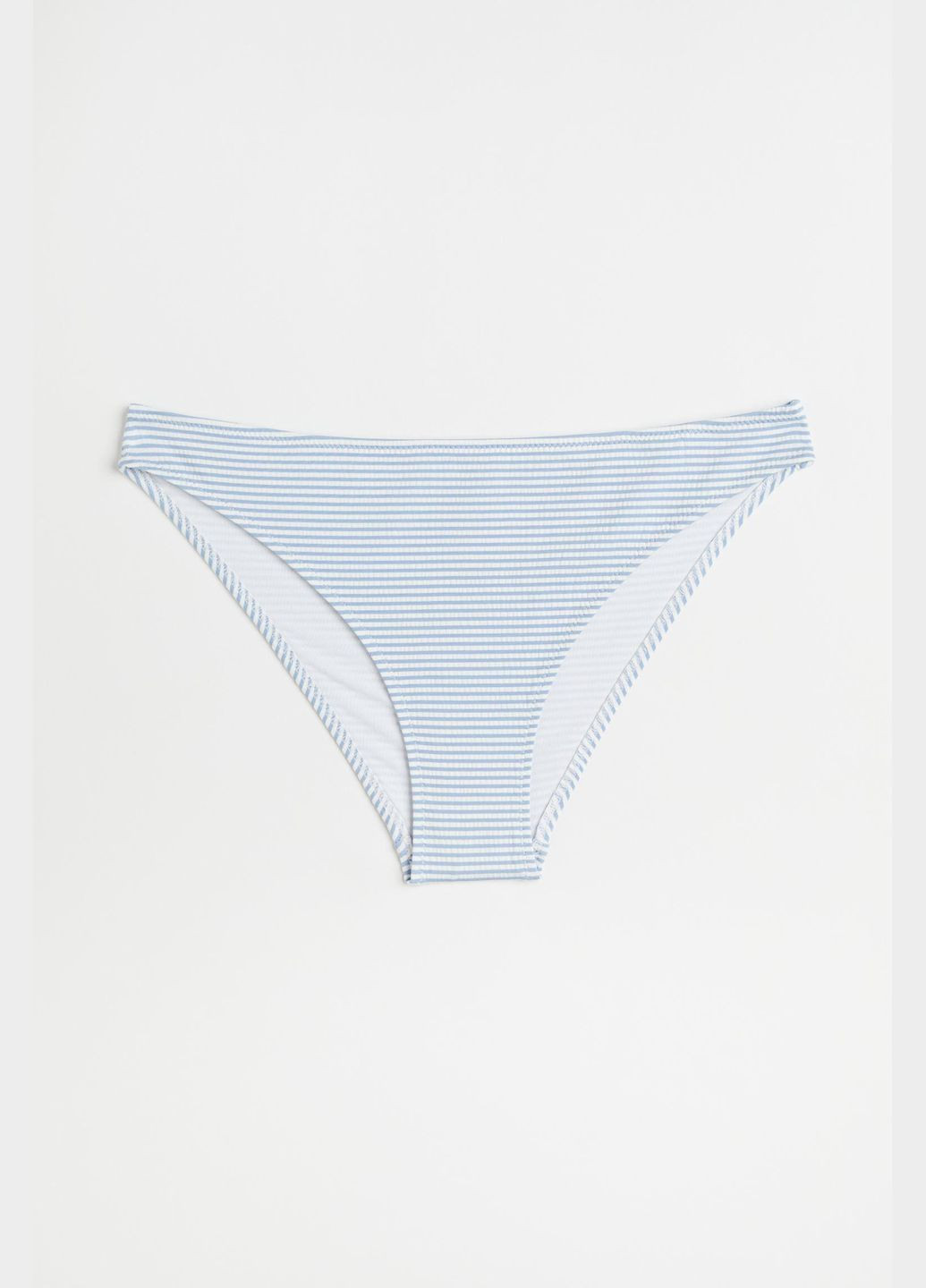 Белые купальные трусики-плавки,белый-голубой в полоску, H&M