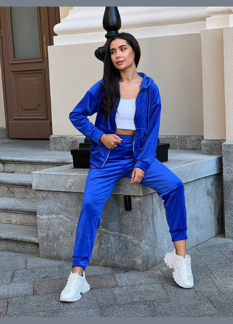 Спортивный велюровый костюм  popluzhnaya (316302040)