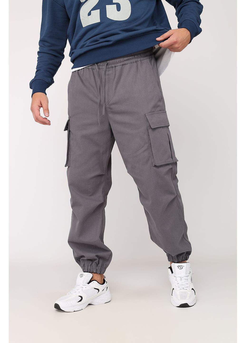 Джогери чоловічі колір темно-сірий CB-00282431 Yuki (358643925)