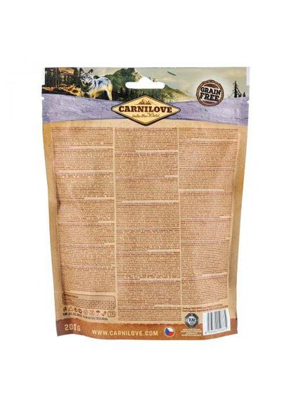 Ласощі Dog Crunchy Snack для собак, скумбрія та малина, 200 г (*) Carnilove (326068374)