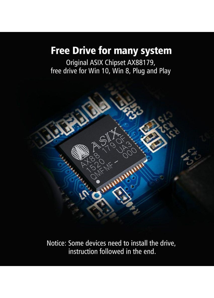 Адаптер USB 3.0 Gigabit Ethernet Adapter (Black) (SK-RV) Ugreen (359426826)