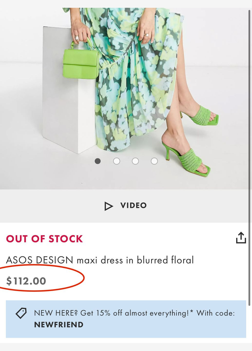 Бирюзовое платье макси мидакси с акварельными цветами. Asos