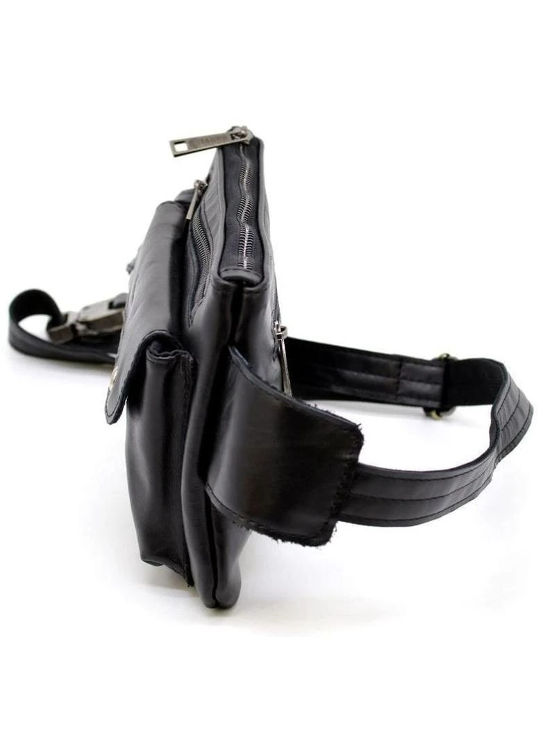 Поясна шкіряна сумка unisex belt-bag з натуральної шкіри 51350 TARWA (377849375)