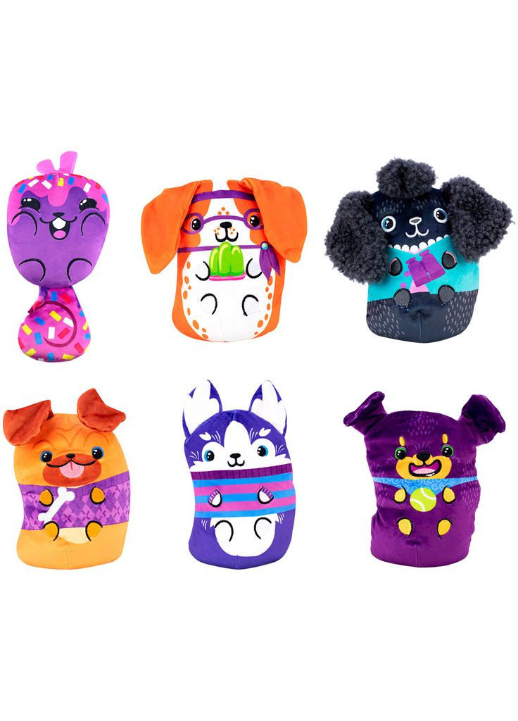 М'яка іграшка Dogs vs Squirls Chonk Песики та Білочки, в асортименті () Cats vs Pickles V2042-18 (331790254)