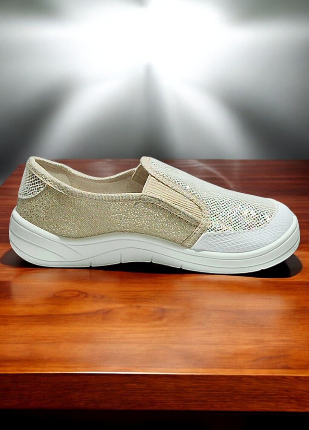 Текстильні сліпони ортопедичні тапочки капчики капці для дівчини Waldi (327432096)