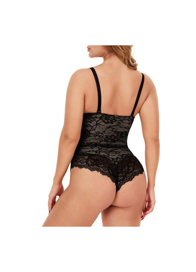 Корректирующее кружевное боди с мягкой чашкой черный M3 932367 German Volf MT210355-BK1 (371367044)