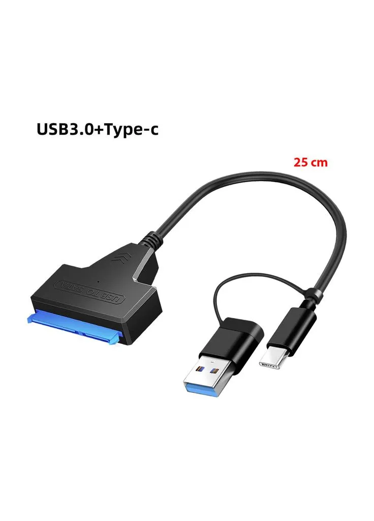 Адаптер USB3.0 Type-A/C HDD 2,5" SATA II/III / SSD (DM-AD-SATA-U3) Dynamode (382073466)