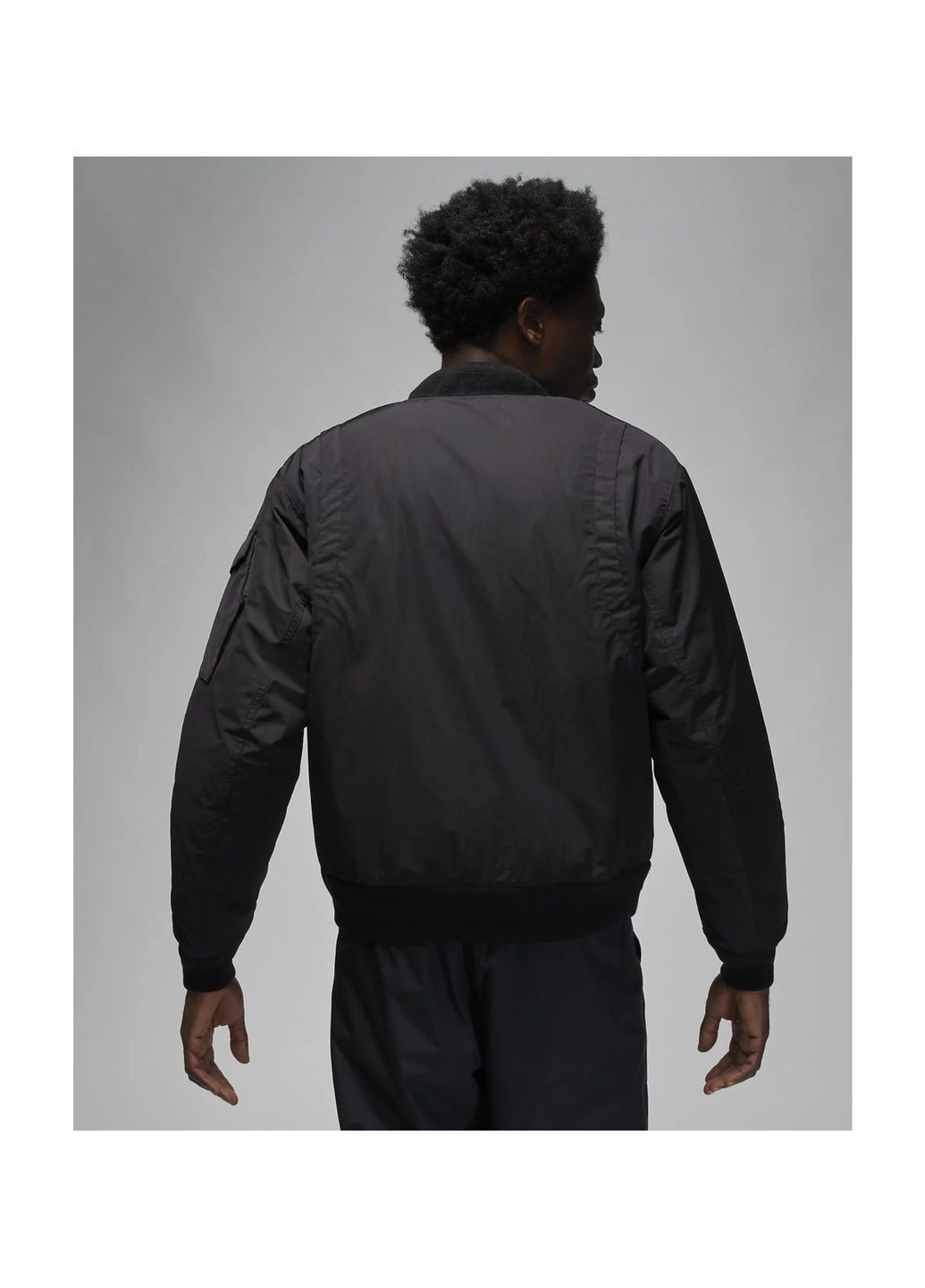 Чорна куртка чоловіча essentials renegade jacket black fb7316-010 Air Jordan