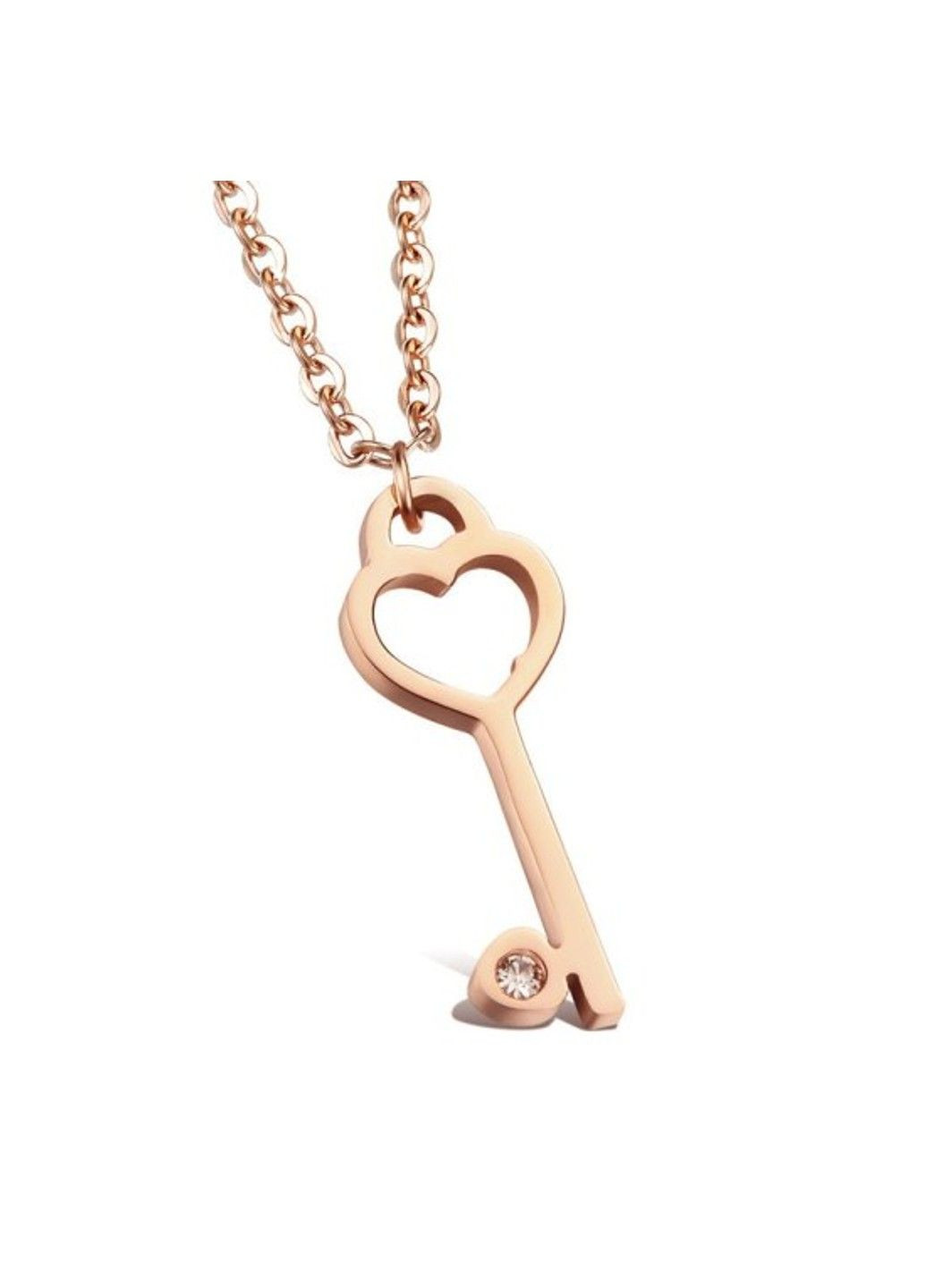 Підвіска з позолотою ключ із медичної сталі PSw-011 No Brand (299340202)