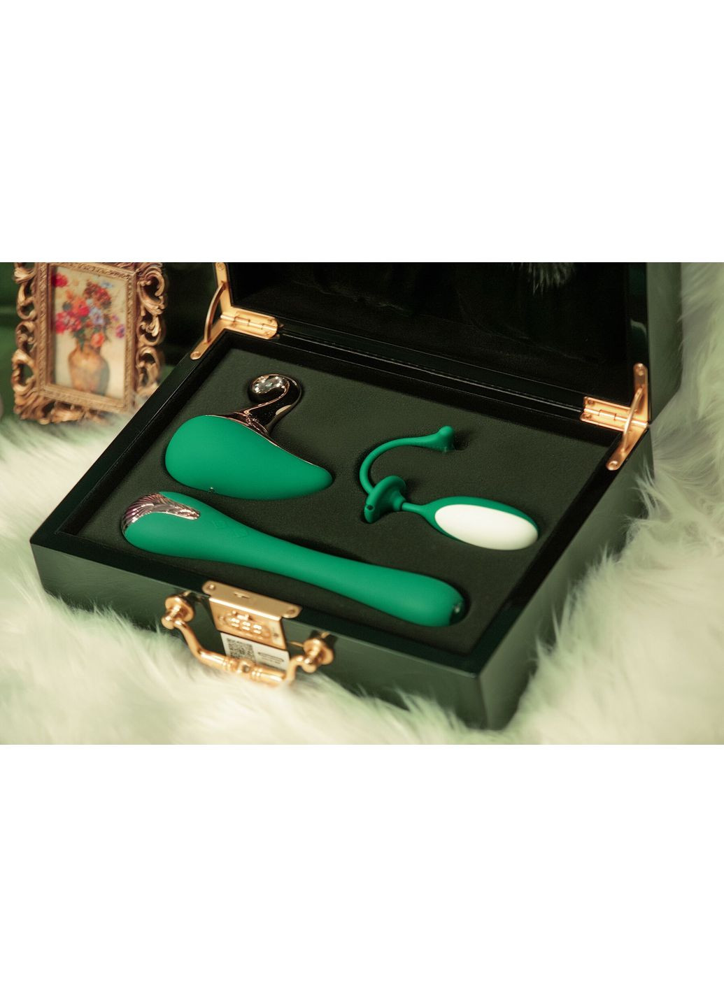 Набор Pandora Box: вакуумный вибратор, вибратор с камерой, виброяйцо, щекотка, лента - CherryLove Knight Jenay (366962886)