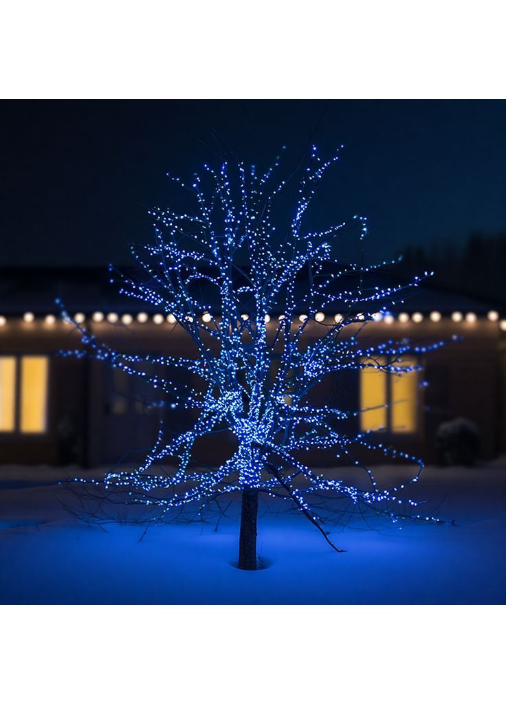 Гірлянда Нитка вулична 1000 LED 100 м на сонячній батареї чорна, синій GarlandoPro SB1000L100MBBL No Brand (364684951)