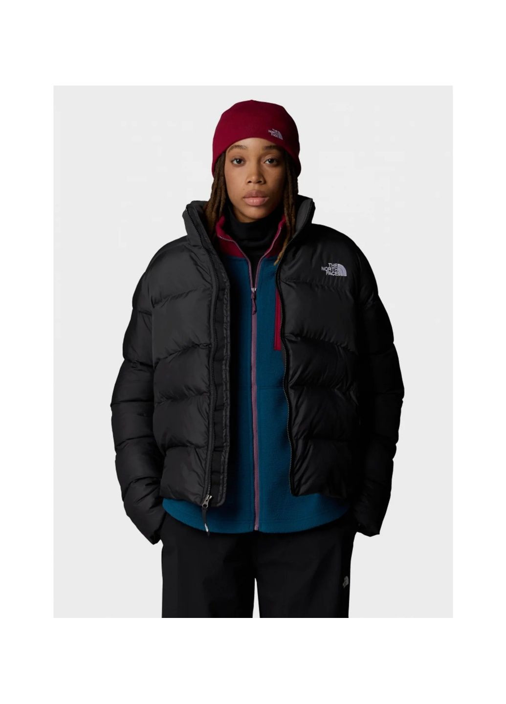 Черная куртка женская saikuru black 0a89jdkt01 The North Face