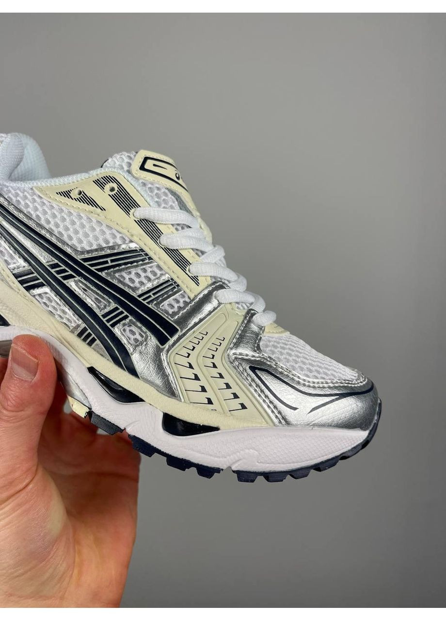 Бежевые демисезонные кроссовки мужские asics gel-kayano 14 white midnight асикс гель каяно 14 No Brand