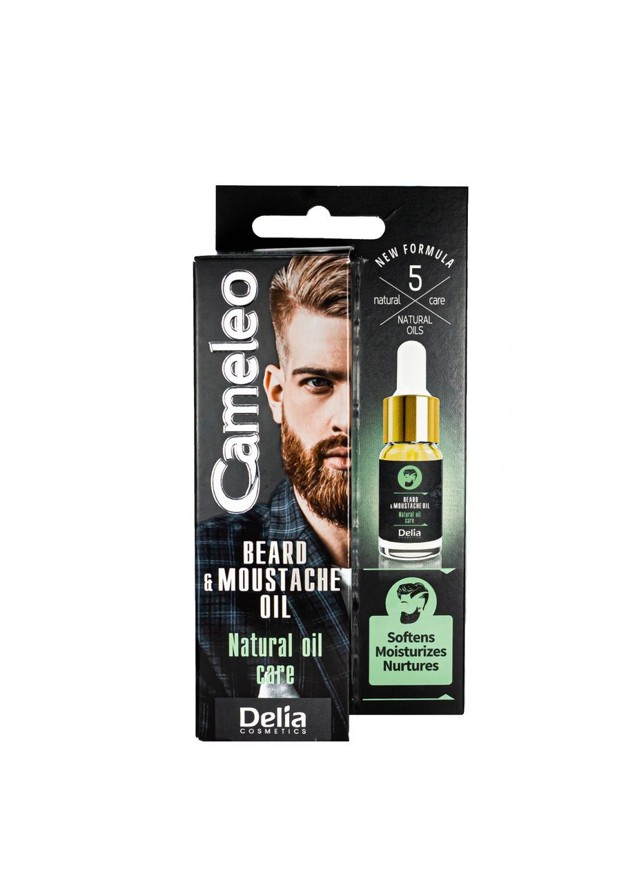 Олія для бороди та вусів Cameleo 10 мл Delia Cosmetics (335050613)