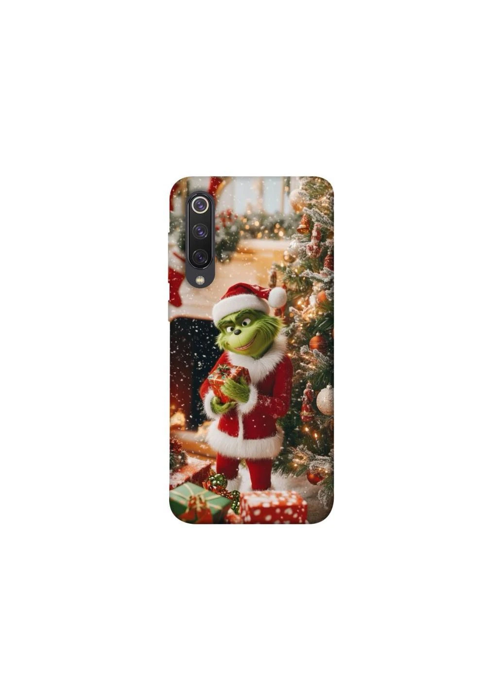 Чехол на Xiaomi Mi 9 SE Grinch mood ver.7 Frontalka (376079450)