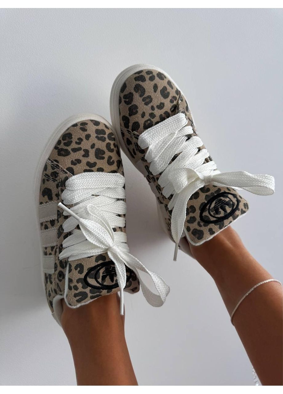 Цветные летние кроссовки adidas campus leopard адидас кампус No Brand
