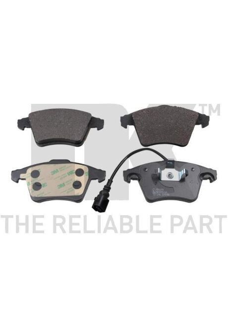 Гальмівні дискові колодки, комплект NK (365243537)