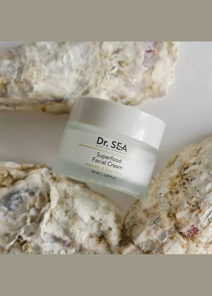 Dr. Sea Суперфуд крем для обличчя Dr.Sea з Авокадо та Алое Вера, 50 мл — Крем, Ізраїль (303402298)