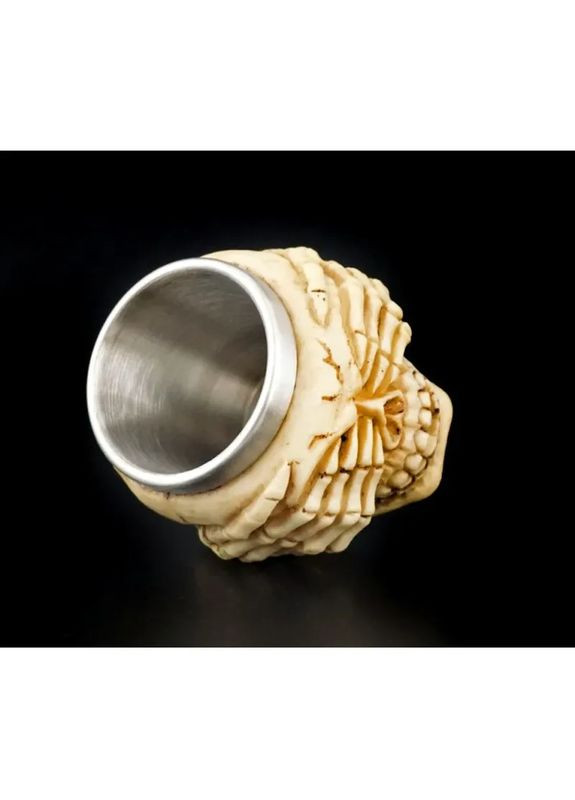 Стакан рюмка готическая каменная скелет ничего не вижу хоррор+подарок No Brand (342384819)