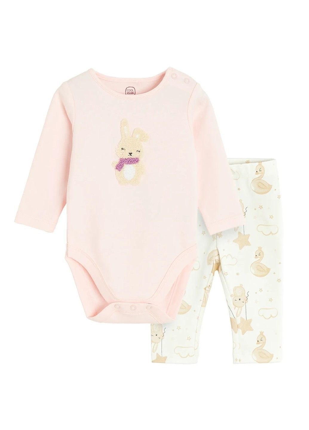 Розовый демисезонный комплект Cool Club