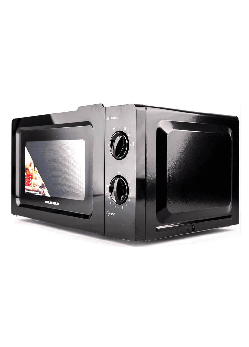 Мікрохвильова піч 20MX701-B мікрохвильова піч 800 Вт Чорна Grunhelm (296925639)