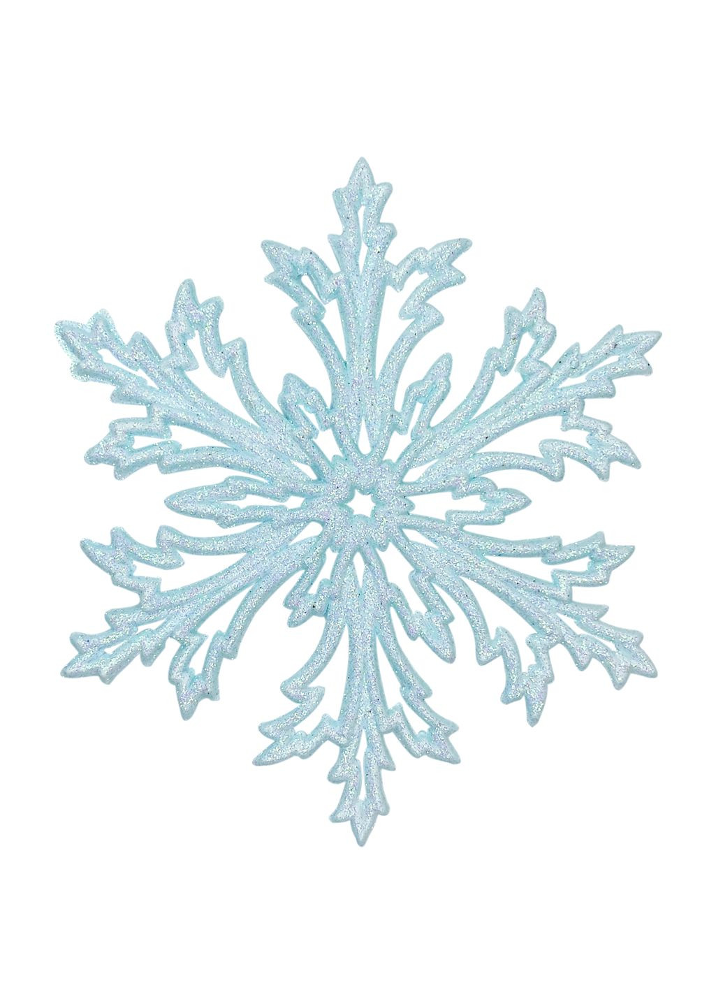 Новогодняя подвеска Снежинка Морозко-2 12 см белый MIS LT (365627401)