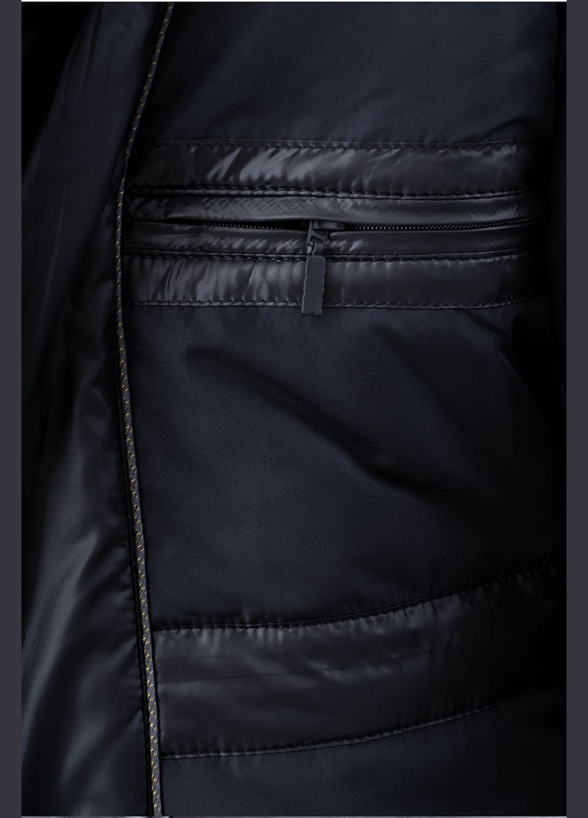 Черная куртка на верблюжьей шерсти мужская wf 2148 черная Freever