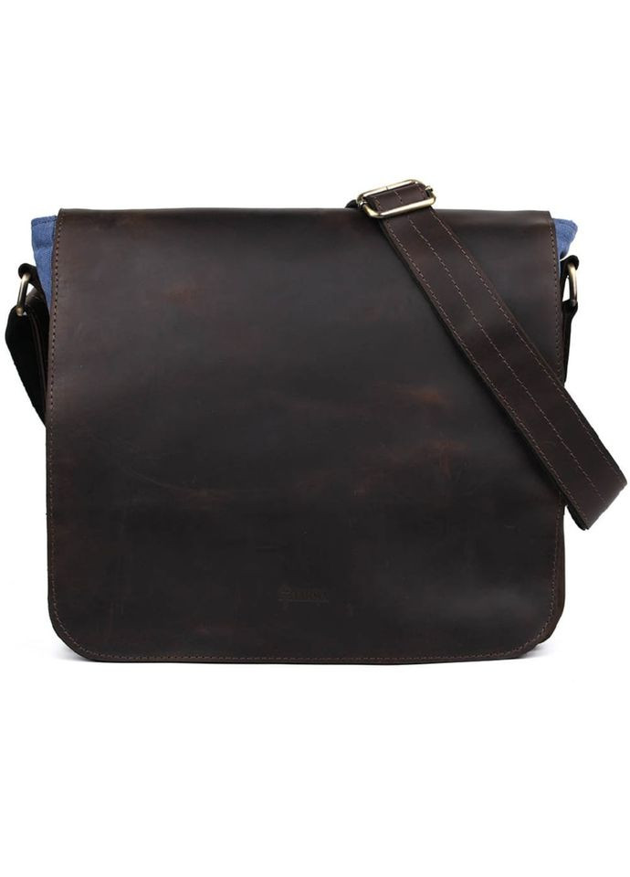 Сумка через плечо размера А4 из парусины и кожи RCK-6601-3md TARWA (329150631)