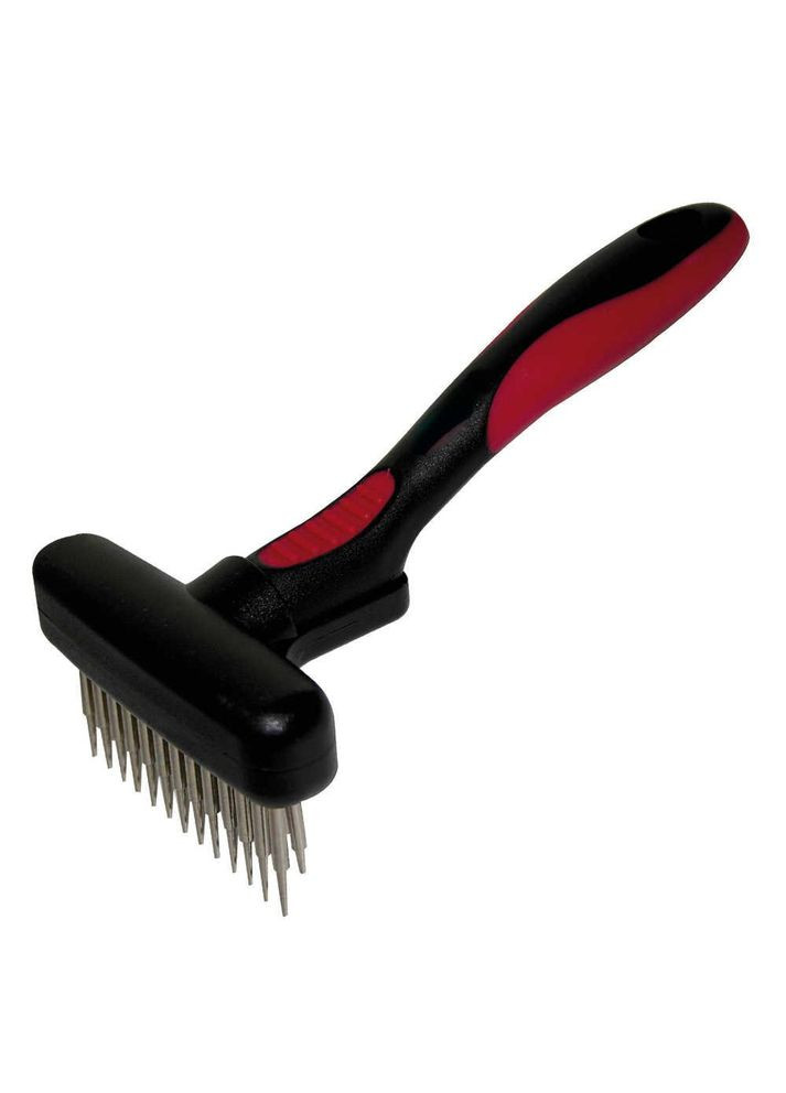 Дворядний гребінець-граблі для собак і котів Vanity Comb Magic Rake 2 Rows, 9 х 17 см (*) Croci (317049110)