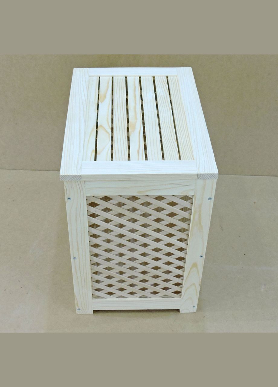 Корзина для белья из дерева Садау бланже (КЗБ-001601) No Brand (328293846)