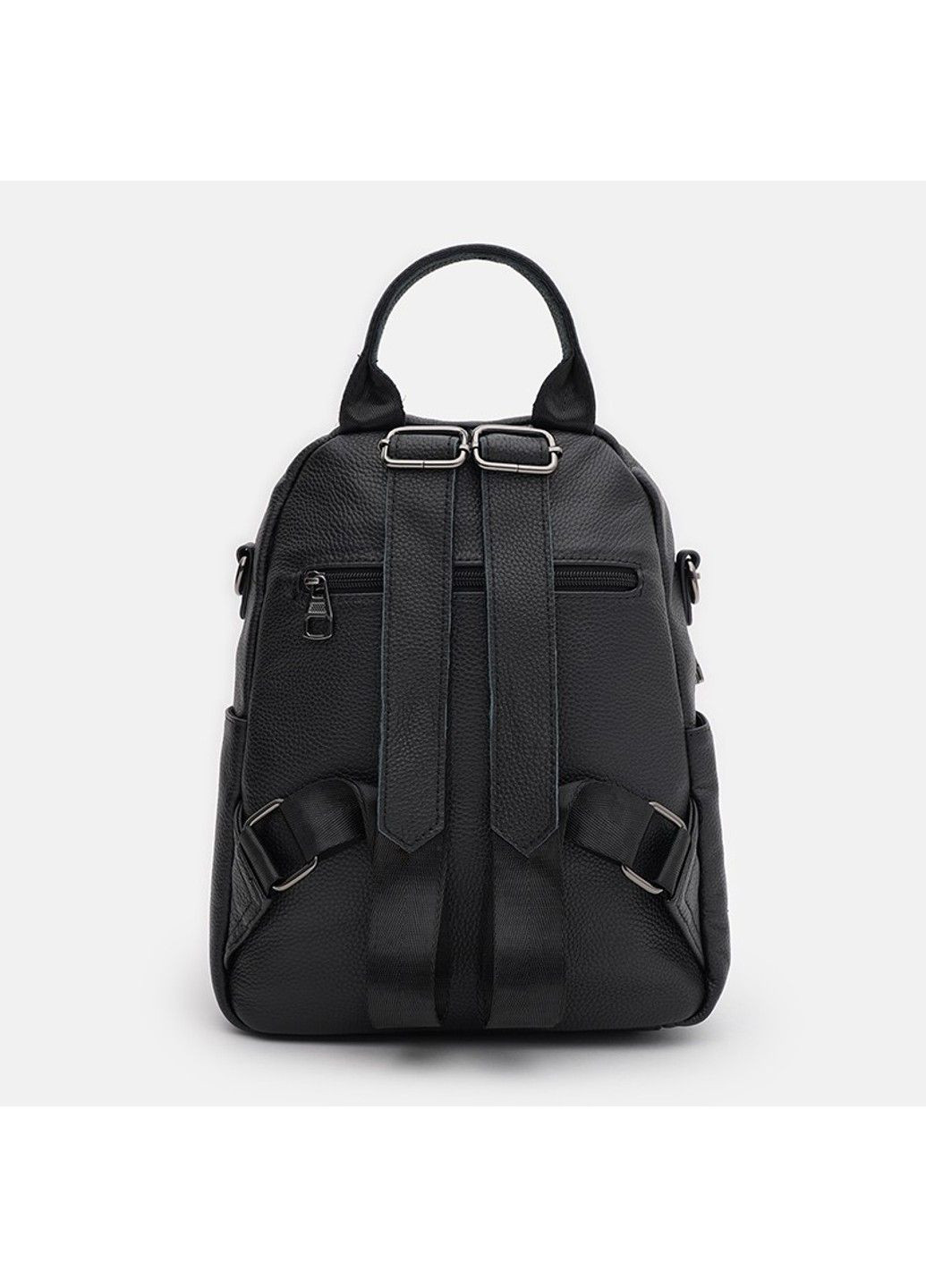 Шкіряний жіночий рюкзак k1857-2bl-black Keizer (291683165)
