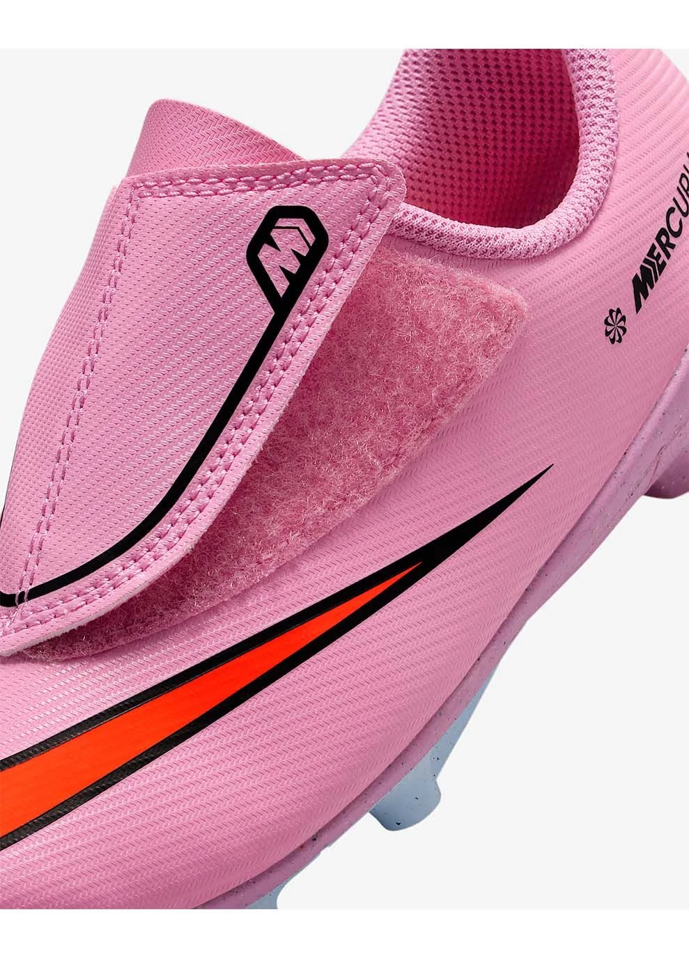 Розовые детские бутсы jr vapor 16 club mg ps розовый Nike