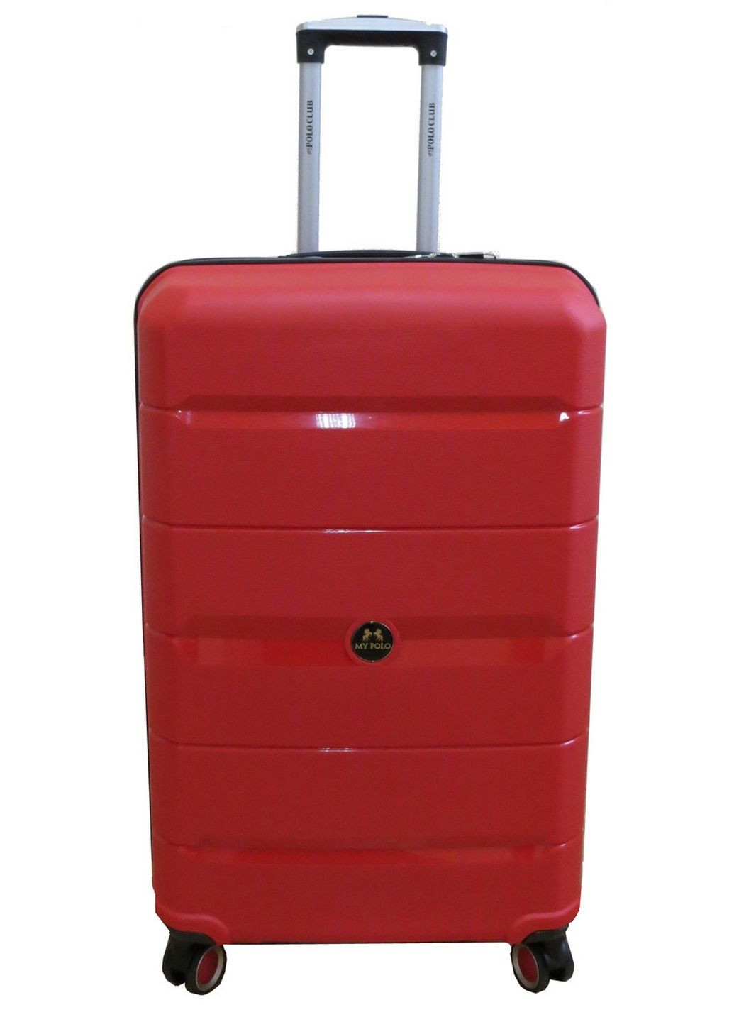 Большой чемодан на колесах из полипропилена 93L MY Polo (288186725)