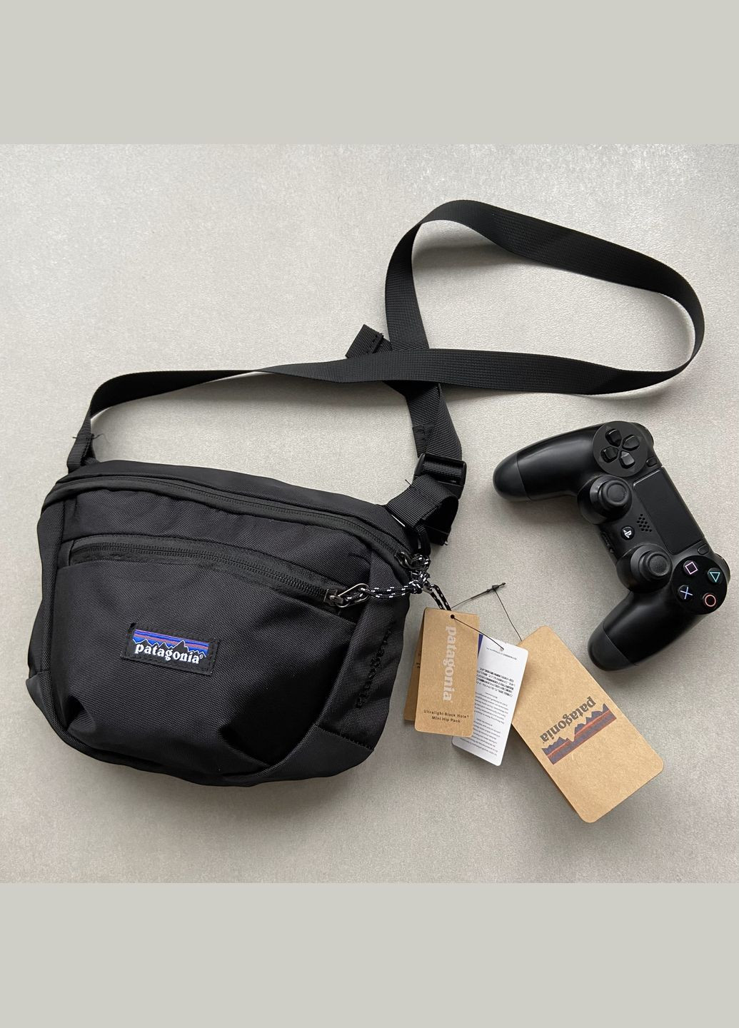 Patagonia поясная сумка через плечо, мужская и женская черная патагония. No Brand бананка (317332455)