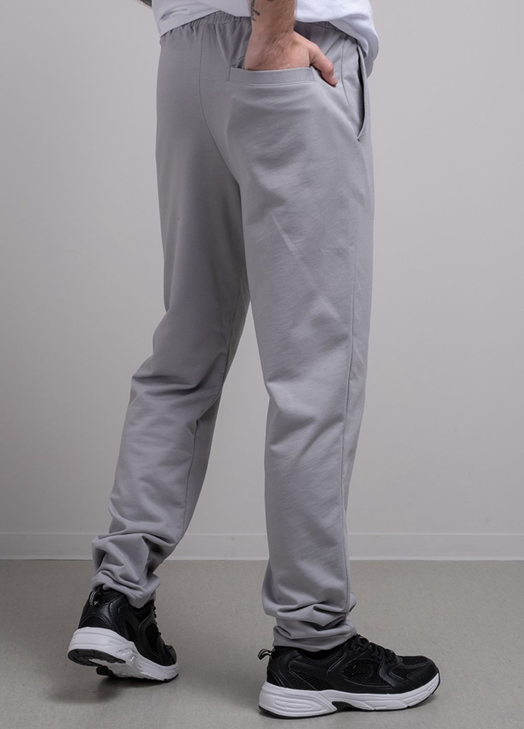 Серые демисезонные брюки Power