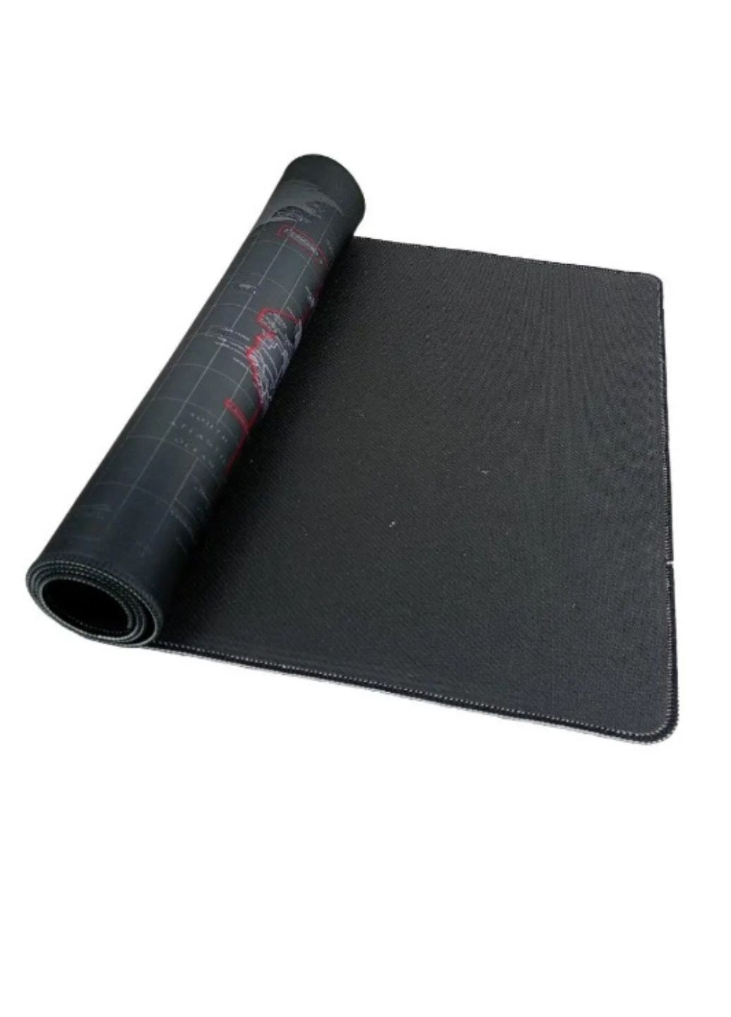 Килимок ігровий для миші та клавіатури Карта світу 900*400*2 мм (КДМ-110-11) No Brand (371809879)