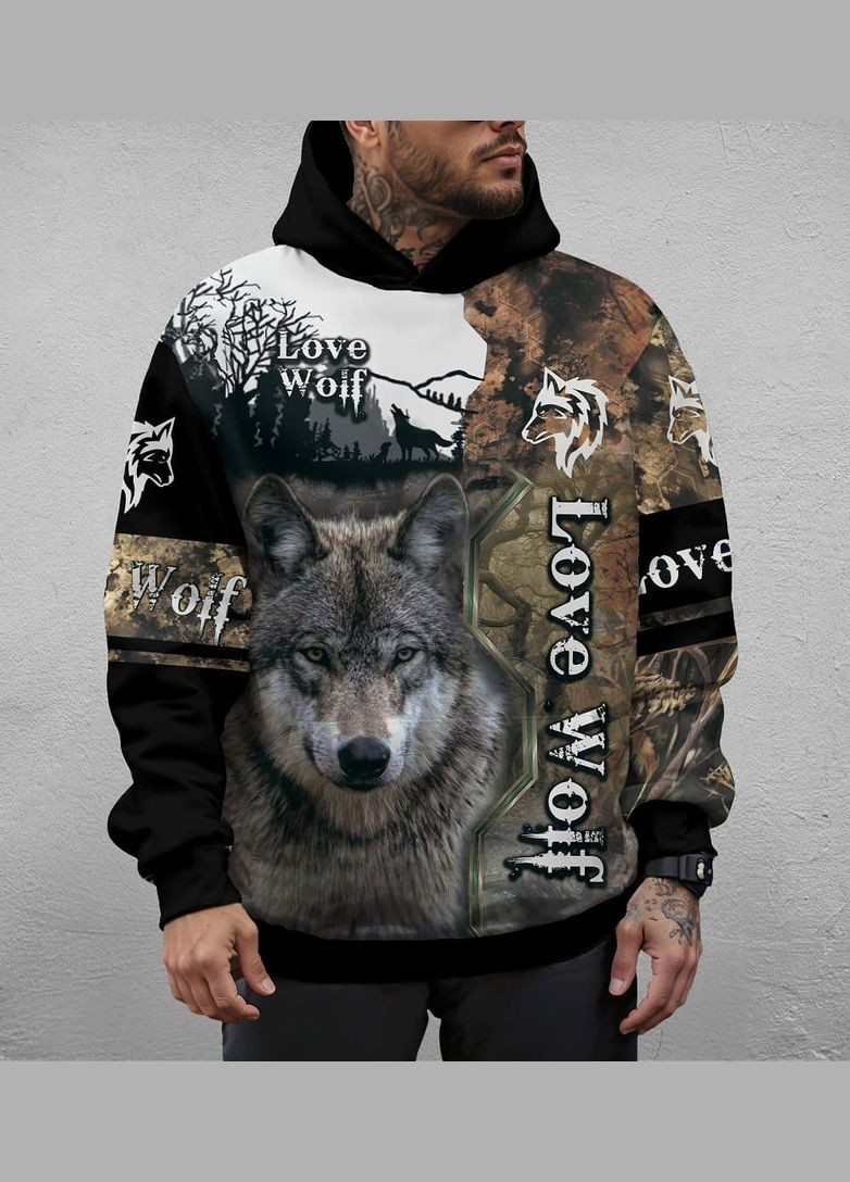 Мужской худой волк портрет Яскраво (322617721)